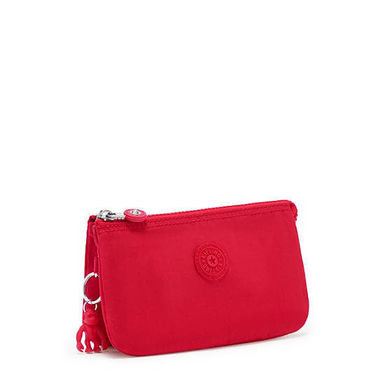 Sacs Kipling Creativity Large Pouch Rouge | FR 1124KO